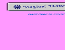 Tablet Screenshot of magicalmemorieswithmandy.com
